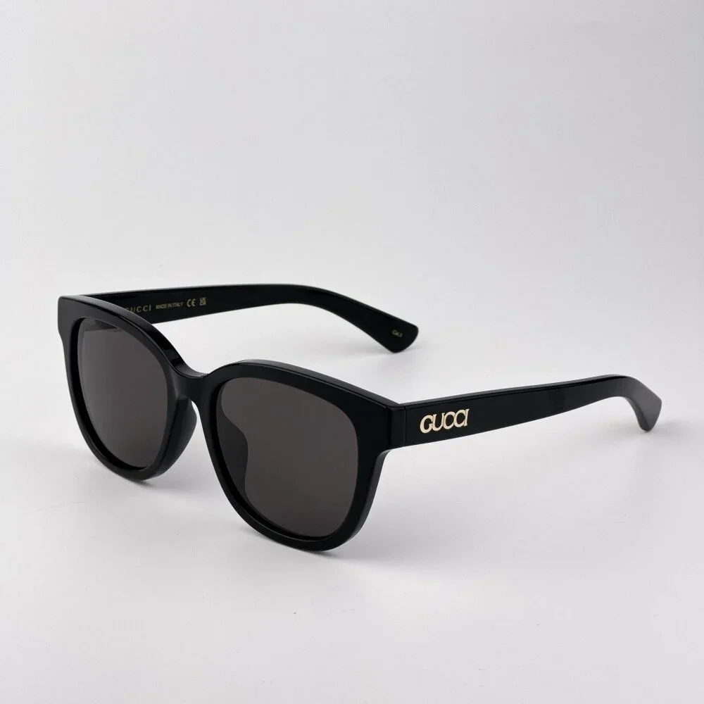 Gucci Men’s Sunglasses – Black Square Frame / Grey Lenses | GG1797SK 001